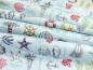Preview: Quiltstoff mit martimen Mustern wie Anker Muschel Seestern aus der Kollektion High Tide von Makower